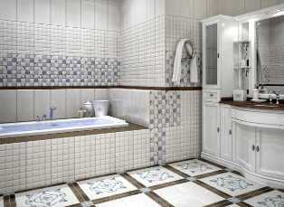 Керамическая плитка: выбор для кухни и ванной комнаты