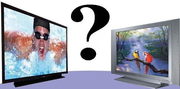 Выбор телевизора. Что лучше плазма или ЖК?