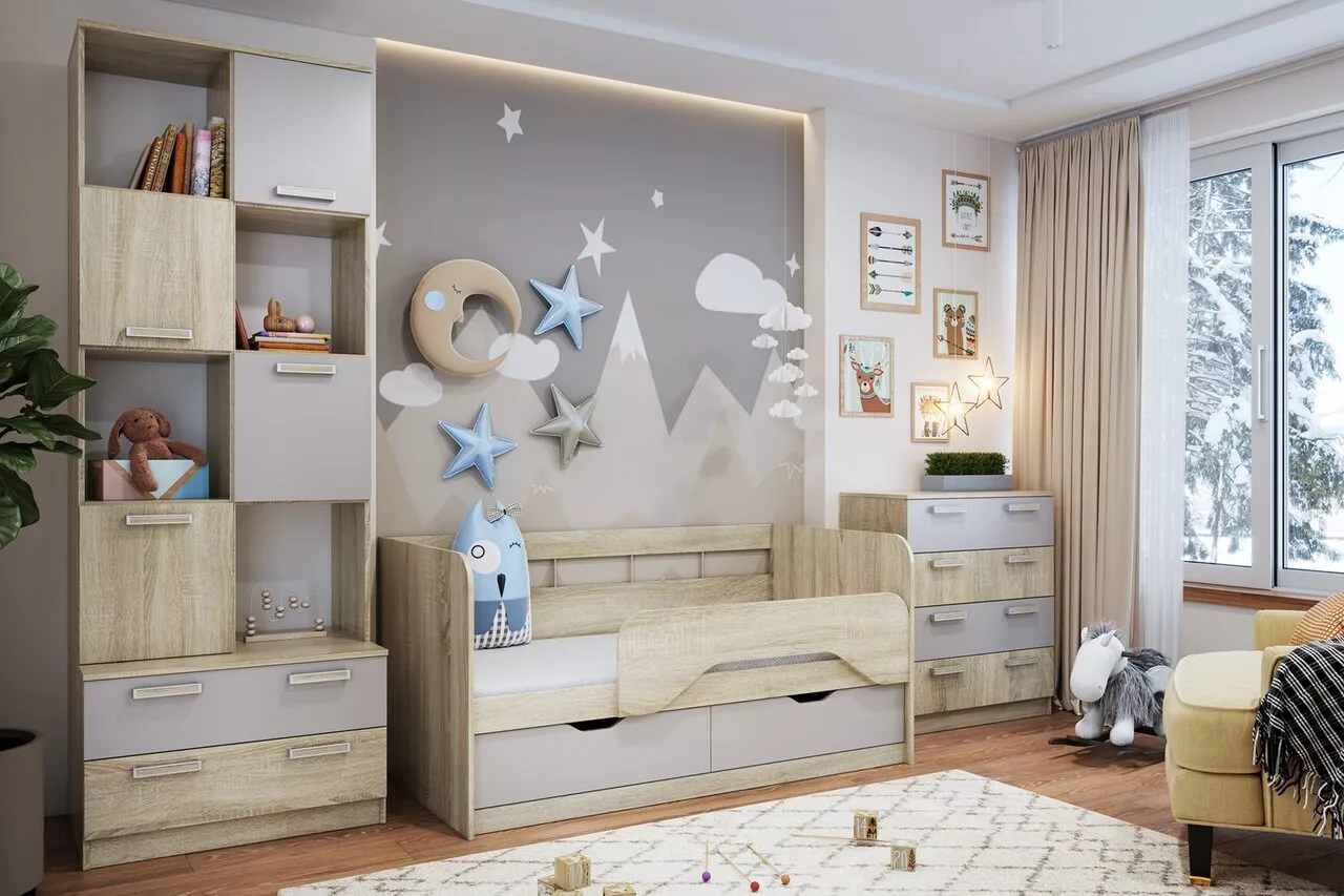 Как использовать модульную мебель для детской комнаты: гибкость и удобство