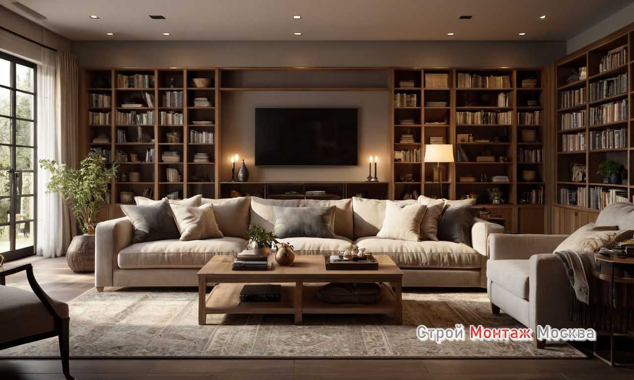 Зеркальный комод для расширения пространства в интерьере