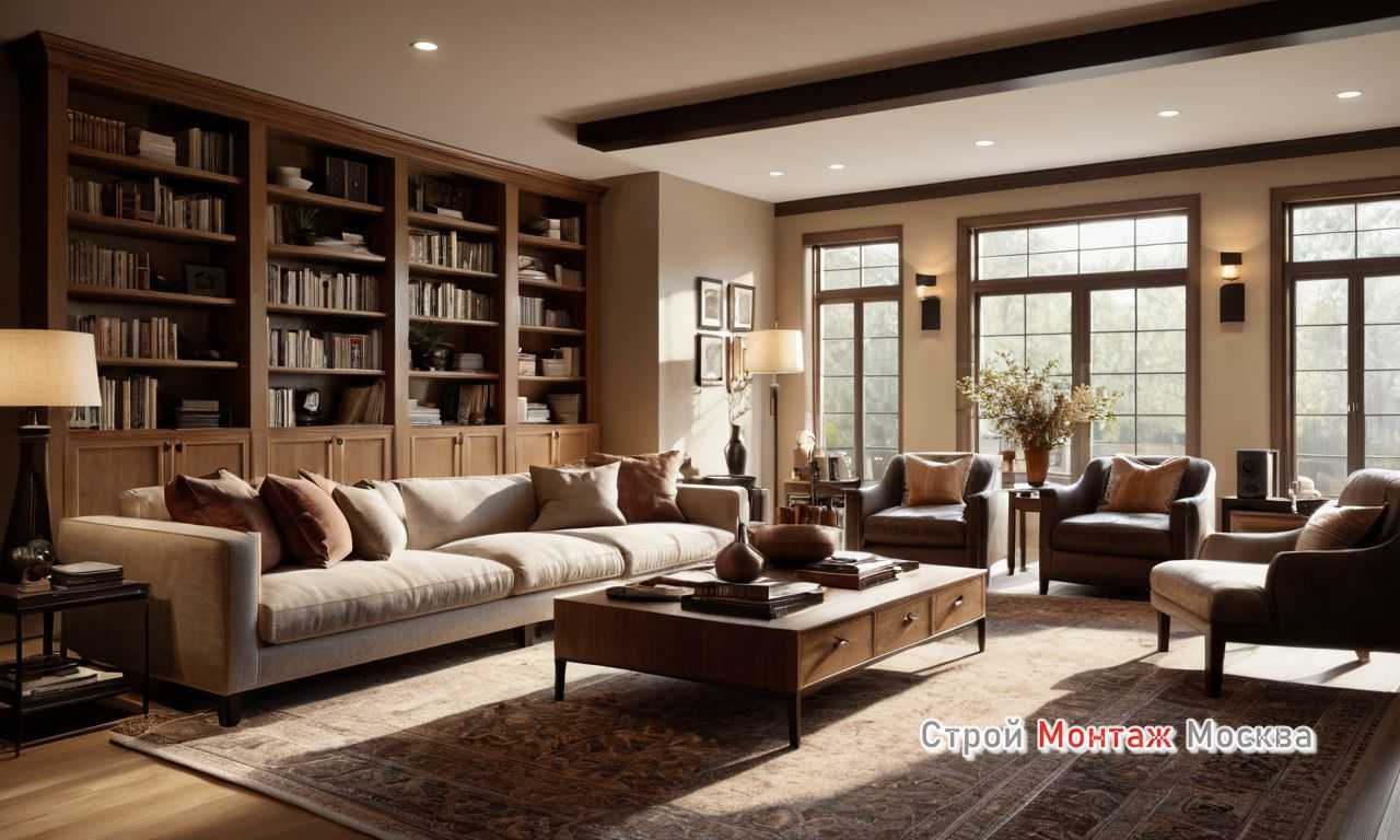 Стеллажи для интерьера как стильный элемент организации и декора