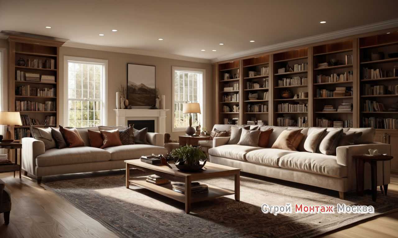 Расположение мебели