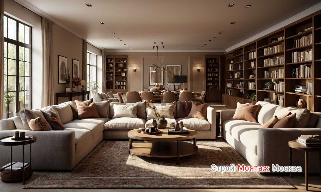 Мебель для зонирования пространства для удобства и стиля вашего интерьера