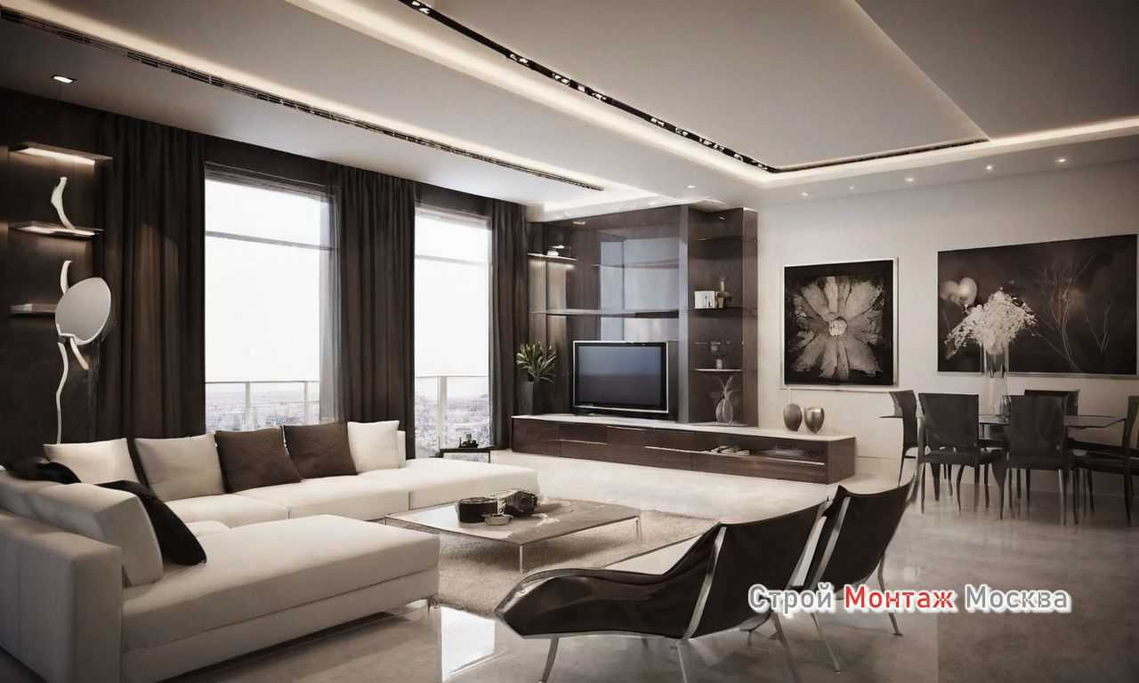 Использование освещения для создания атмосферы роскоши