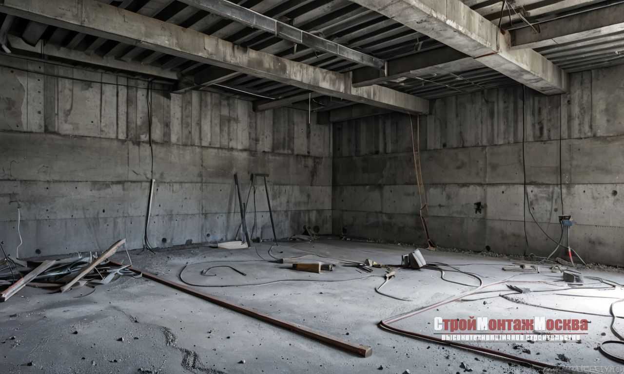 Неучтенные изменения в строительных планах и внутренних перегородках