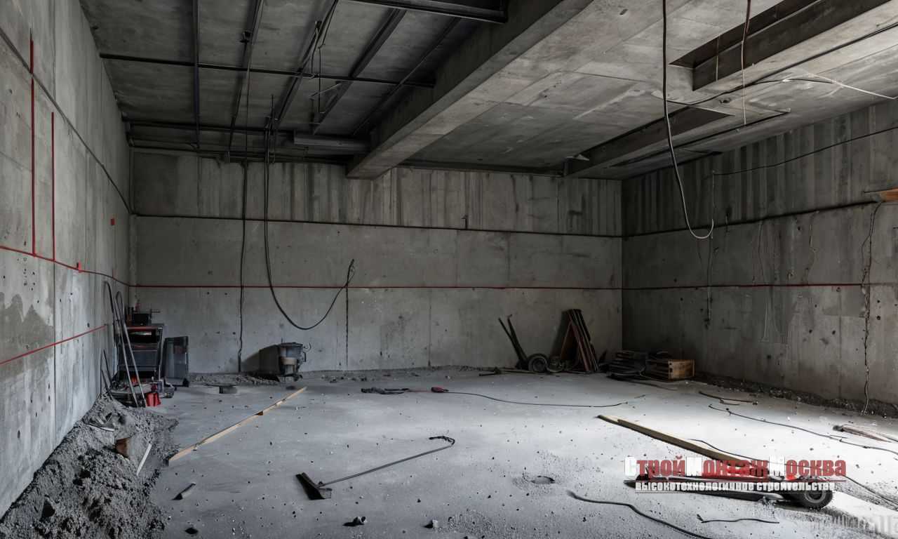 Подготовка трассы и разметка перед началом работ