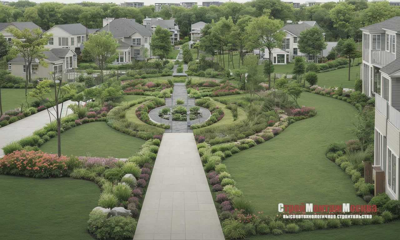 Правильное размещение декоративных растений