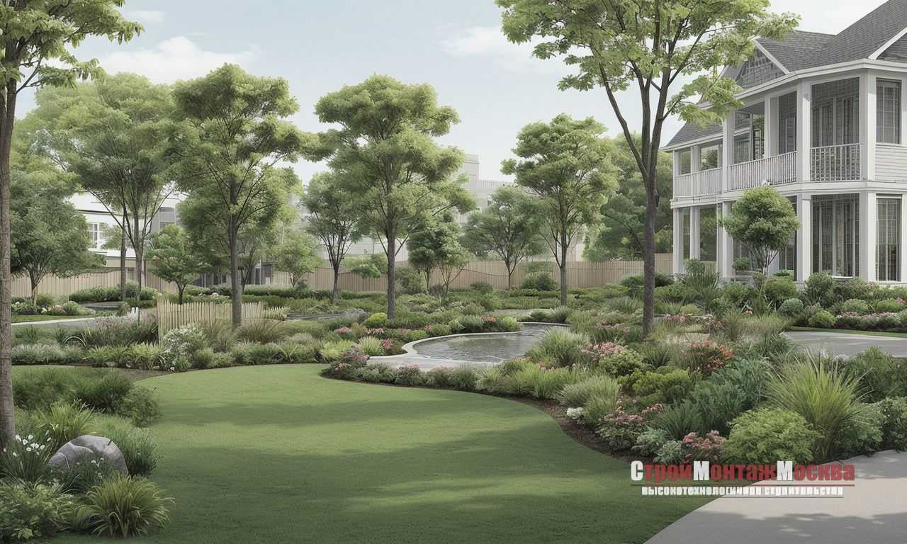 Монохромные клумбы из однолетников для стильного оформления вашего сада