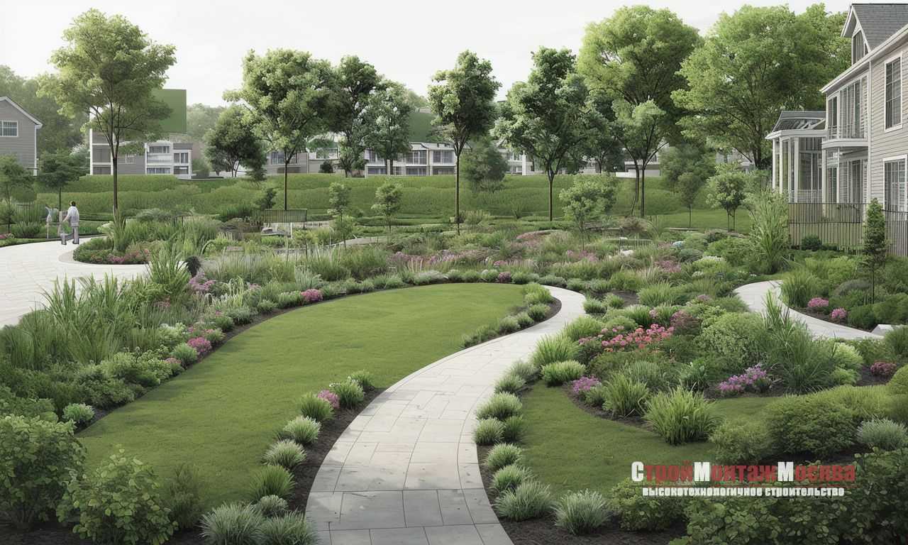 Подготовка почвы для посадки растений мавританского газона