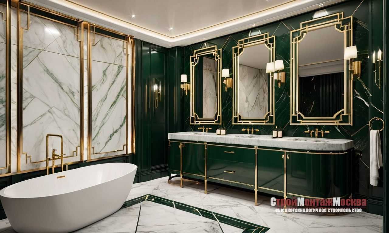 Преимущества керамической плитки для ванной комнаты