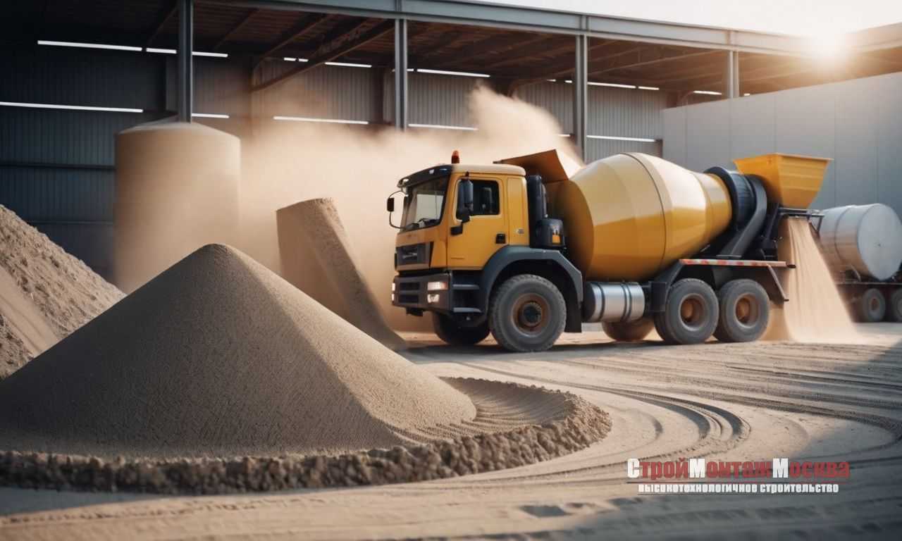 Рекомендации по хранению компонентов бетона