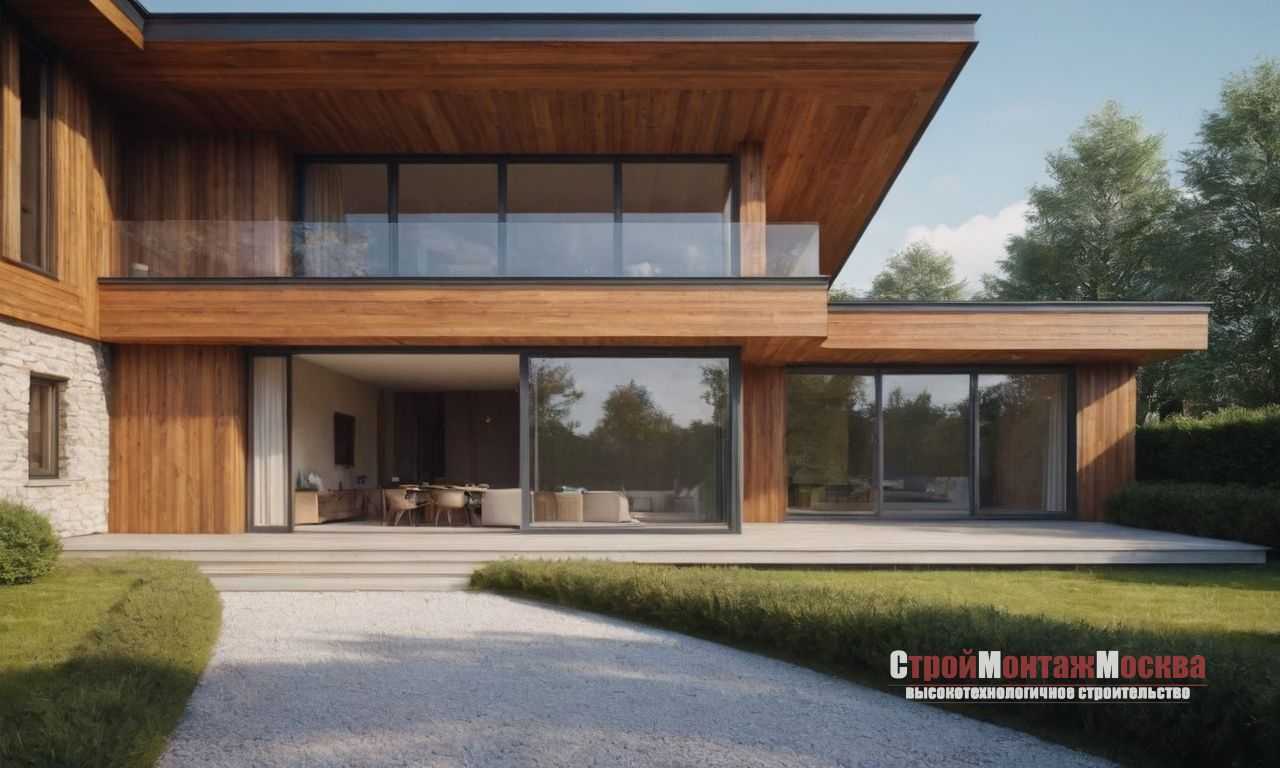 Навесные фасады из фиброцементных плит для надежной и стильной отделки вашего дома