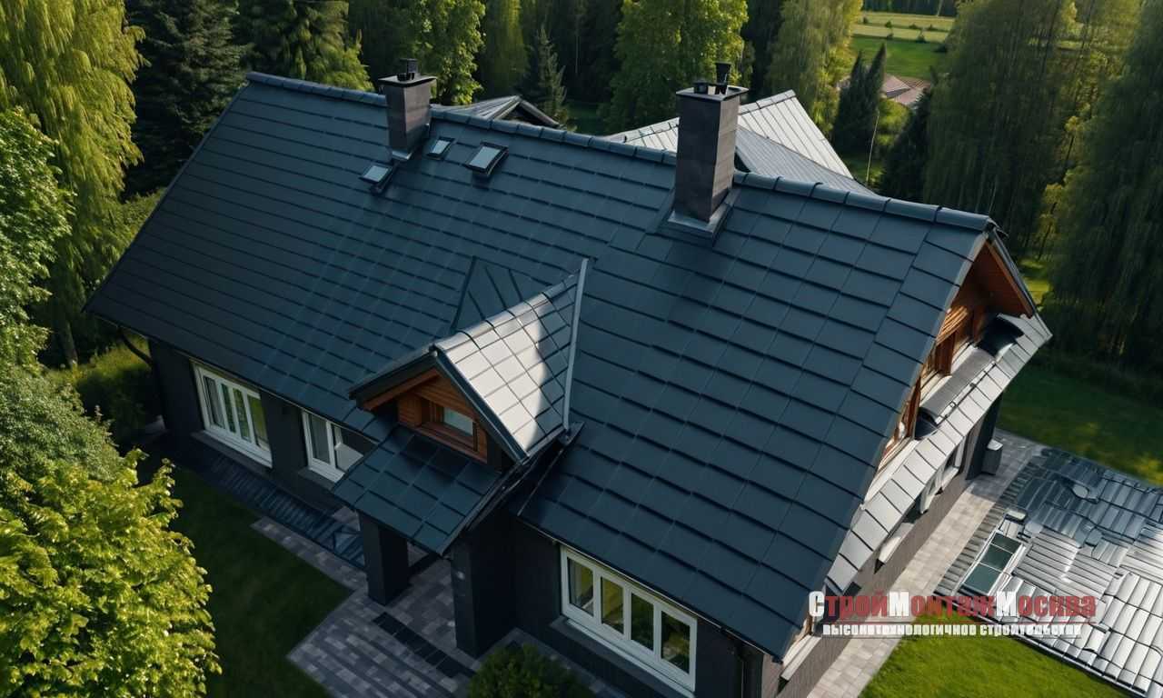 Установка цементно-песчаной черепицы: этапы и советы