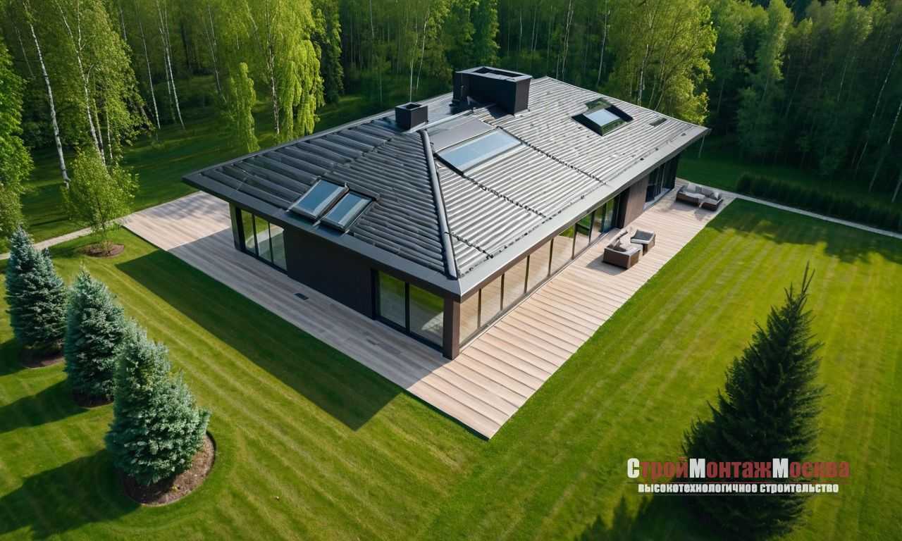 Для вальмовой и сложной крыши