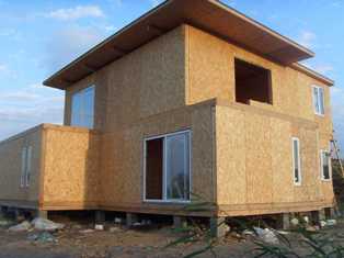 Дома из каркасных панелей: быстрое и экономичное строительство