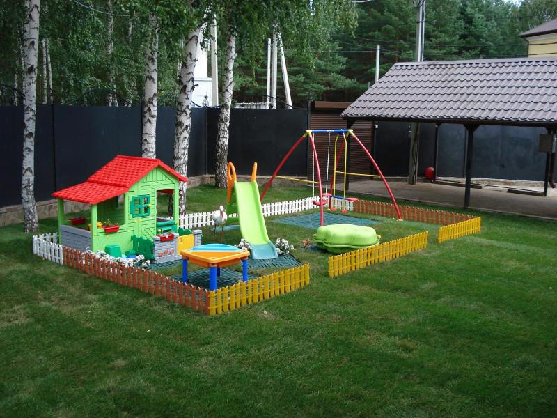 Детская игровая площадка своими руками. Строительство детского городка